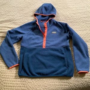 LL Bean Hooded Sweater Fleece